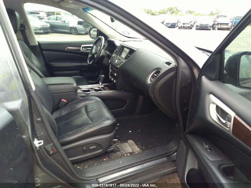 2014 NISSAN PATHFINDER SL 5N1AR2MN9EC654007