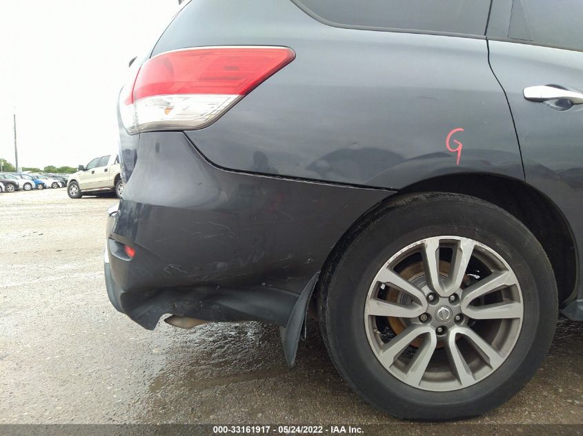 2014 NISSAN PATHFINDER SL 5N1AR2MN9EC654007