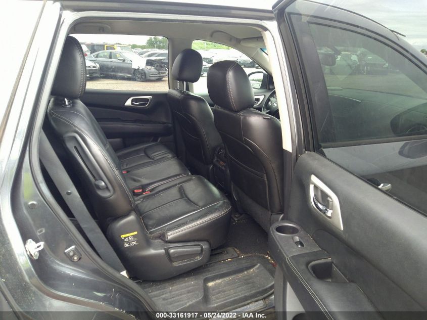 2014 NISSAN PATHFINDER SL 5N1AR2MN9EC654007