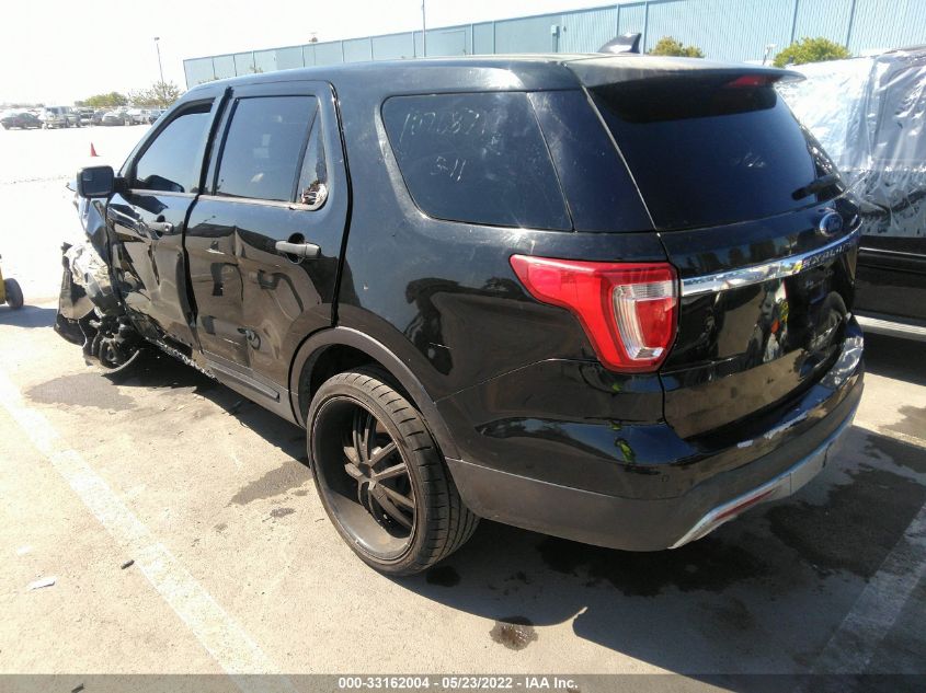 2016 FORD UTILITY POLICE 1FM5K8AR0GGA46887