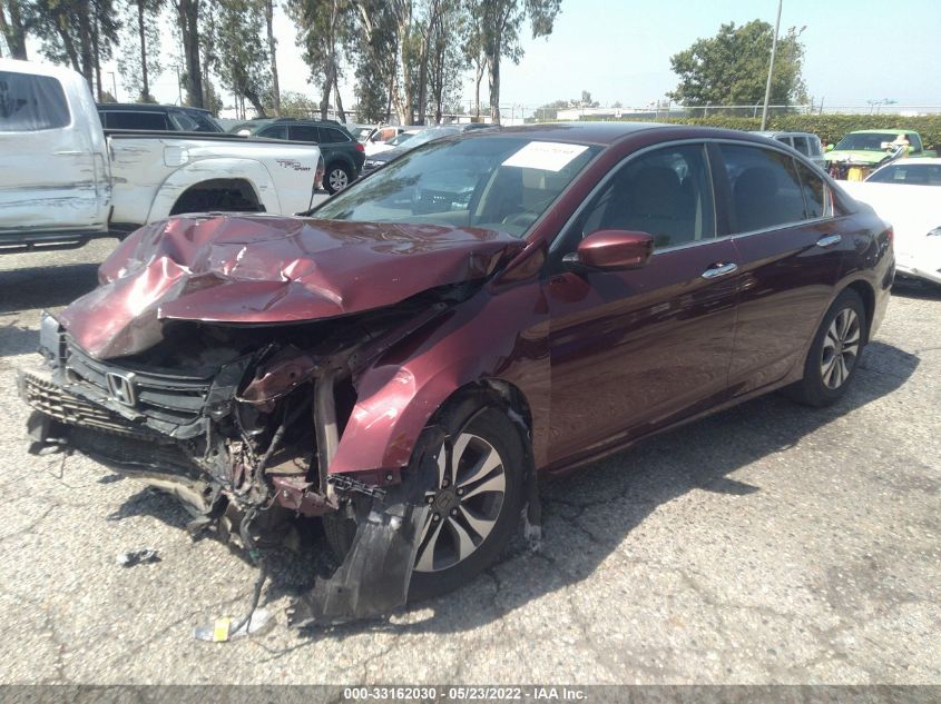 2013 HONDA ACCORD SDN LX 1HGCR2F34DA049607