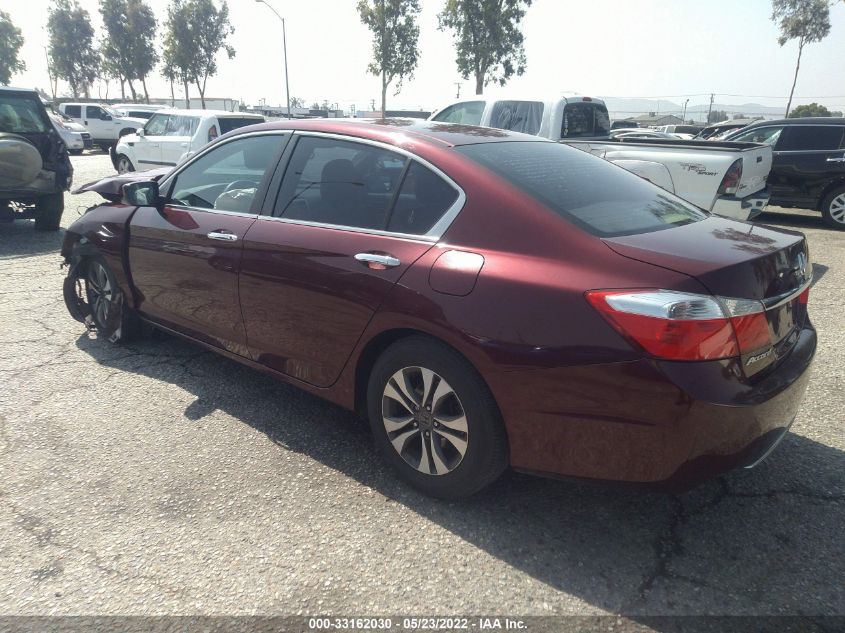 2013 HONDA ACCORD SDN LX 1HGCR2F34DA049607