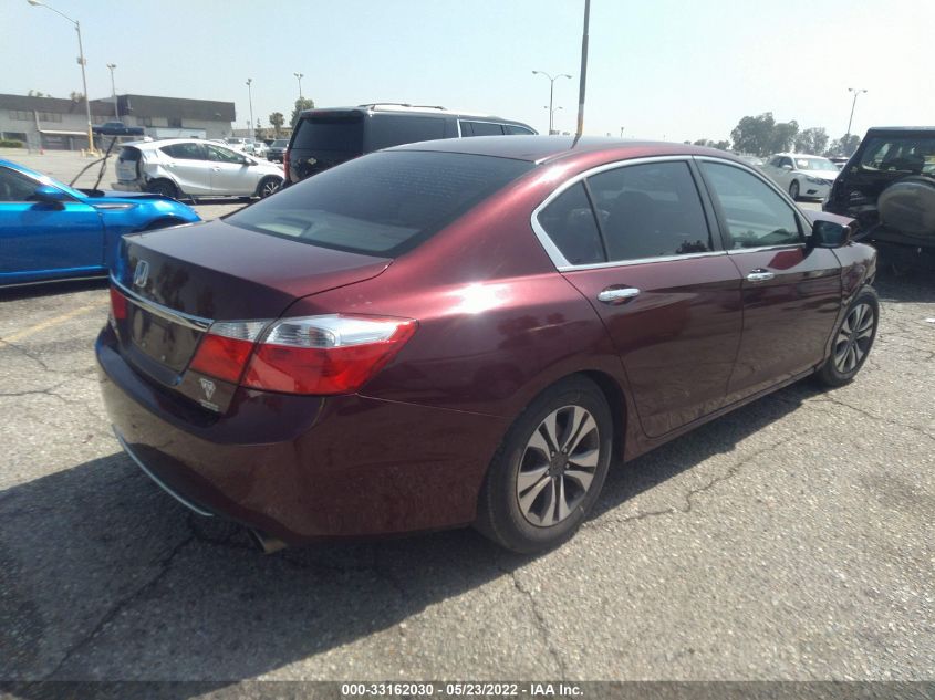 2013 HONDA ACCORD SDN LX 1HGCR2F34DA049607