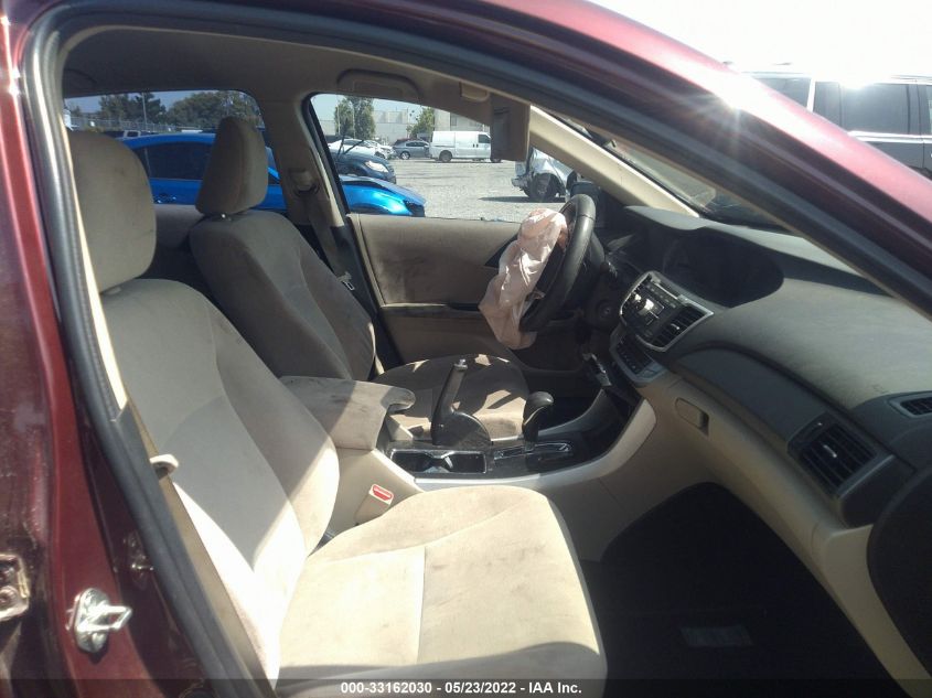 2013 HONDA ACCORD SDN LX 1HGCR2F34DA049607