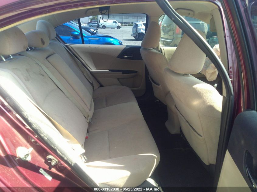 2013 HONDA ACCORD SDN LX 1HGCR2F34DA049607
