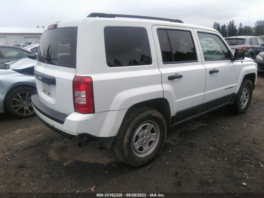 2014 JEEP PATRIOT SPORT 1C4NJRBB1ED846093