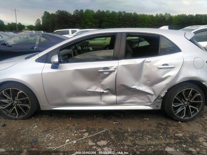 2021 TOYOTA COROLLA HATCHBACK XSE JTNC4MBEXM3140137