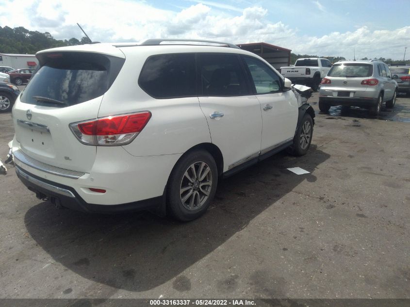 2014 NISSAN PATHFINDER SL 5N1AR2MN7EC721316