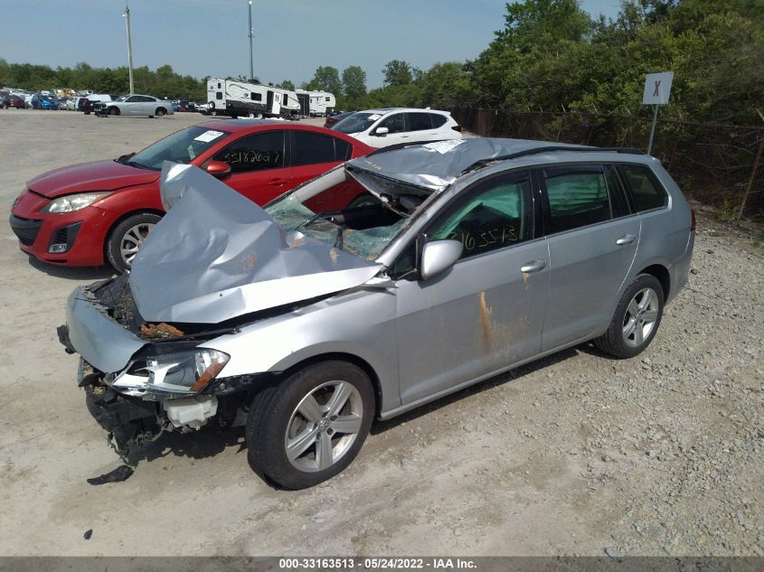 2015 VOLKSWAGEN GOLF SPORTWAGEN TDI S 3VWCA7AU6FM517164