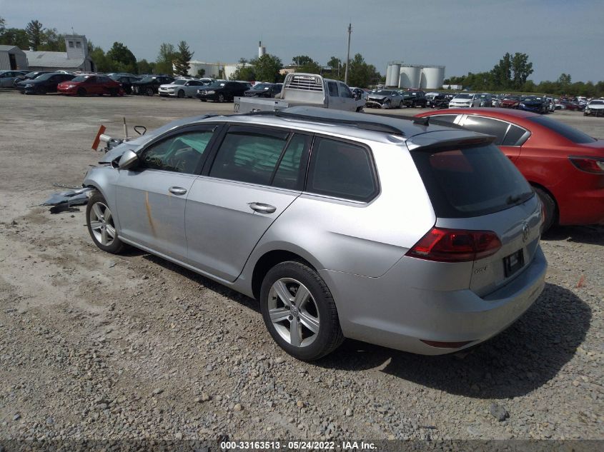 2015 VOLKSWAGEN GOLF SPORTWAGEN TDI S 3VWCA7AU6FM517164