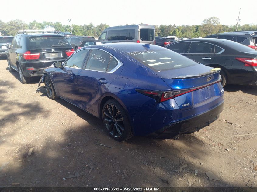2021 LEXUS IS IS 350 F SPORT JTHGZ1E27M5022587