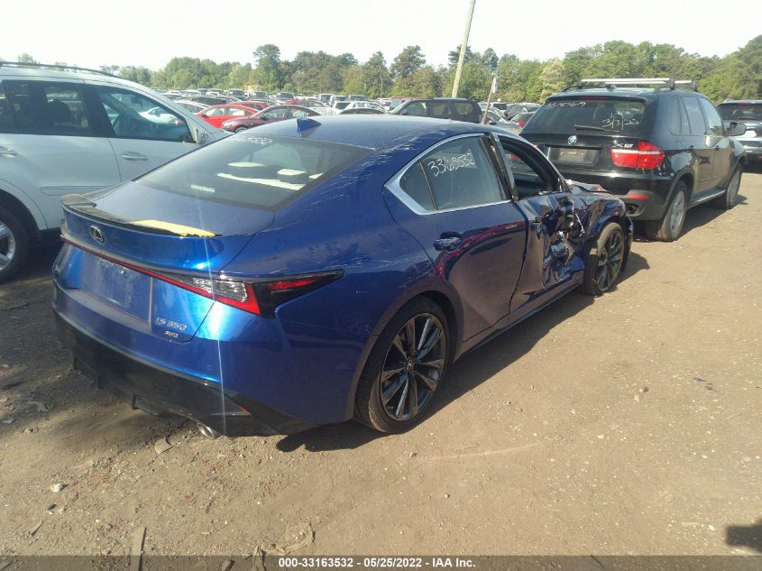 2021 LEXUS IS IS 350 F SPORT JTHGZ1E27M5022587