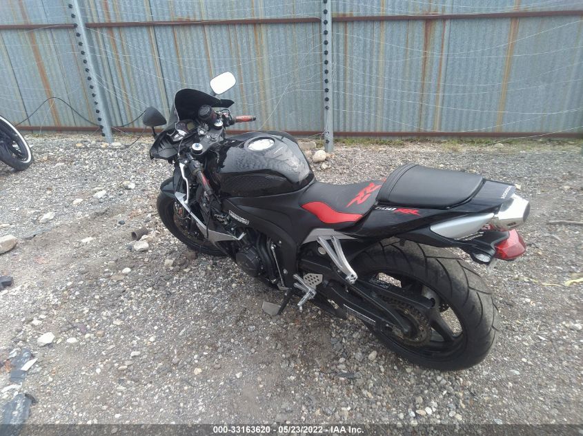 2007 HONDA CBR600 RR JH2PC400X7M006556