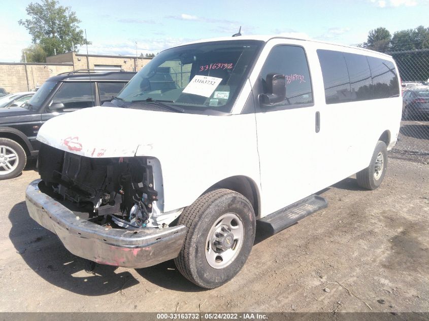 2015 CHEVROLET EXPRESS PASSENGER LT 1GAWGRFF4F1107733