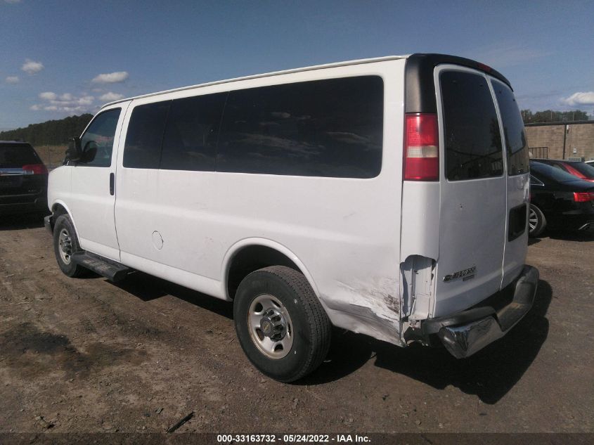 2015 CHEVROLET EXPRESS PASSENGER LT 1GAWGRFF4F1107733