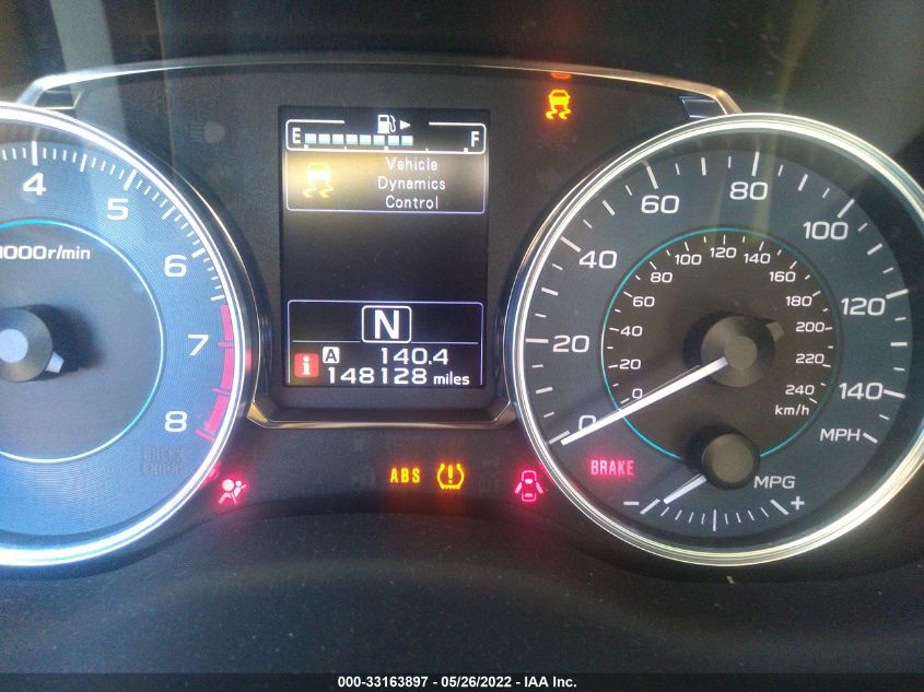 2015 SUBARU XV CROSSTREK LIMITED JF2GPAPC2F8219344