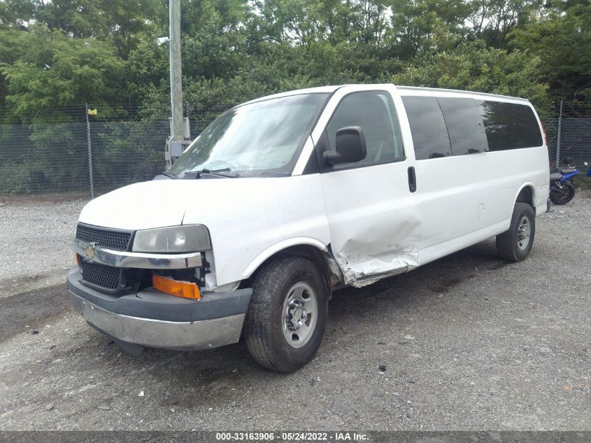 2014 CHEVROLET EXPRESS PASSENGER LT 1GAZG1FA4E1102730