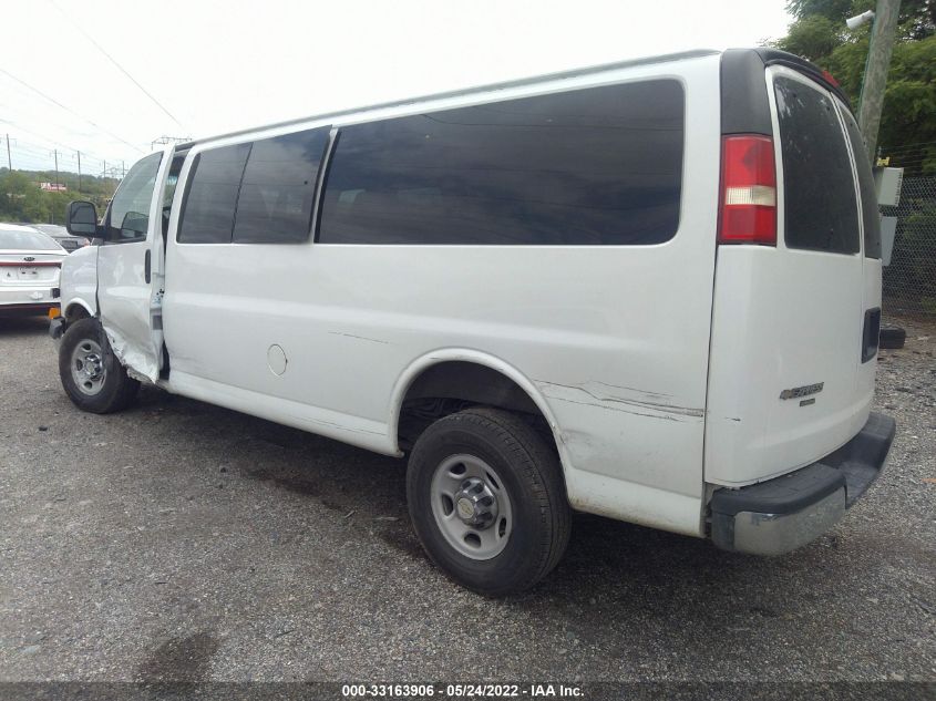 2014 CHEVROLET EXPRESS PASSENGER LT 1GAZG1FA4E1102730
