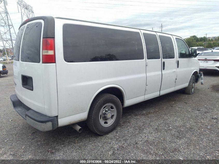 2014 CHEVROLET EXPRESS PASSENGER LT 1GAZG1FA4E1102730