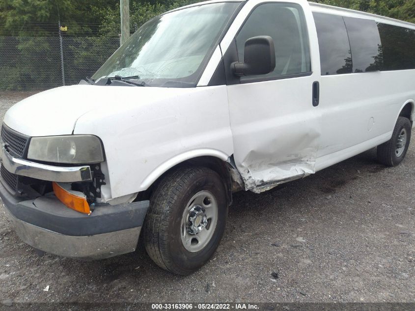 2014 CHEVROLET EXPRESS PASSENGER LT 1GAZG1FA4E1102730