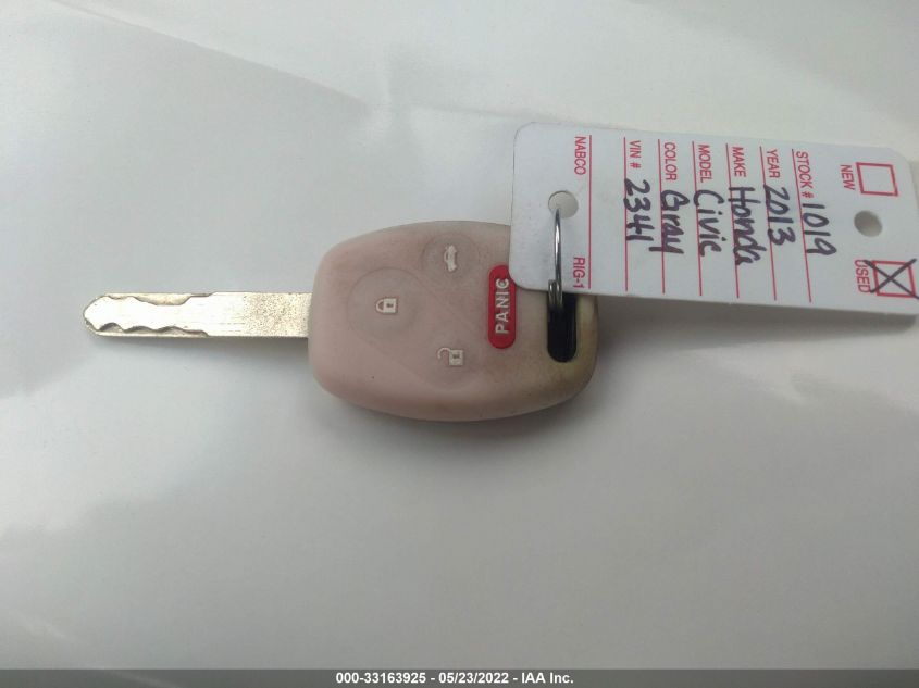 2013 HONDA CIVIC SDN LX 2HGFB2F54DH572341