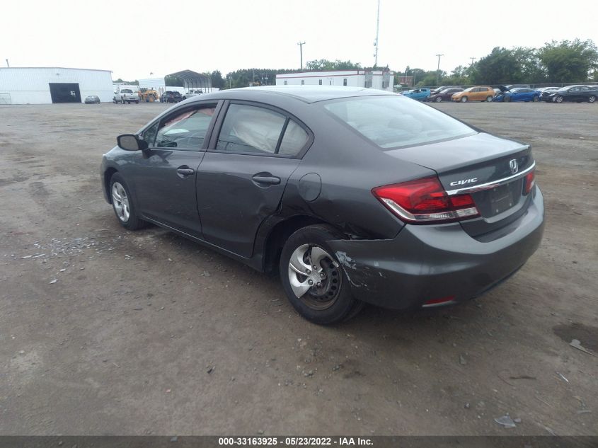 2013 HONDA CIVIC SDN LX 2HGFB2F54DH572341