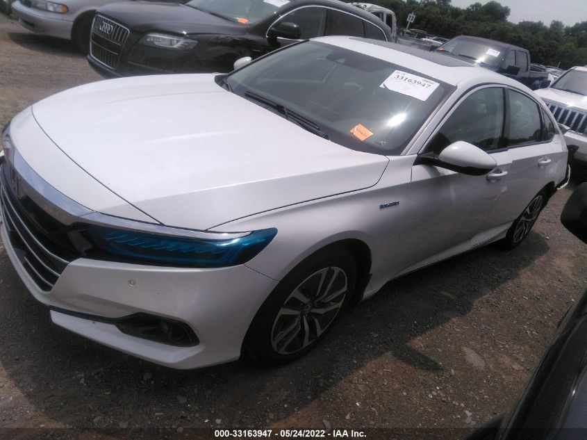 2022 HONDA ACCORD HYBRID EX-L 1HGCV3F54NA000704