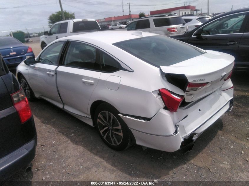 2022 HONDA ACCORD HYBRID EX-L 1HGCV3F54NA000704