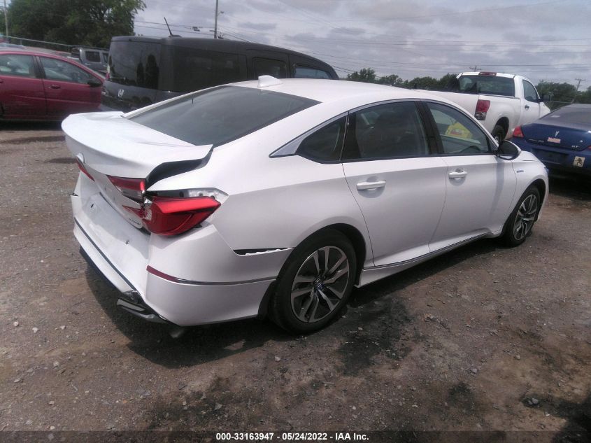 2022 HONDA ACCORD HYBRID EX-L 1HGCV3F54NA000704
