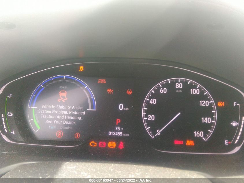 2022 HONDA ACCORD HYBRID EX-L 1HGCV3F54NA000704