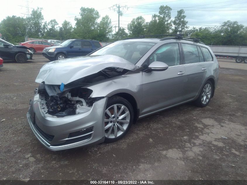 2017 VOLKSWAGEN GOLF SPORTWAGEN S/SE/SEL 3VWC17AU0HM507099