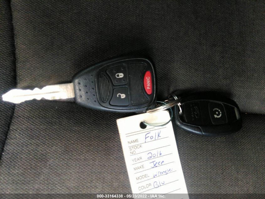 2016 JEEP WRANGLER UNLIMITED SAHARA 1C4BJWEG4GL222399