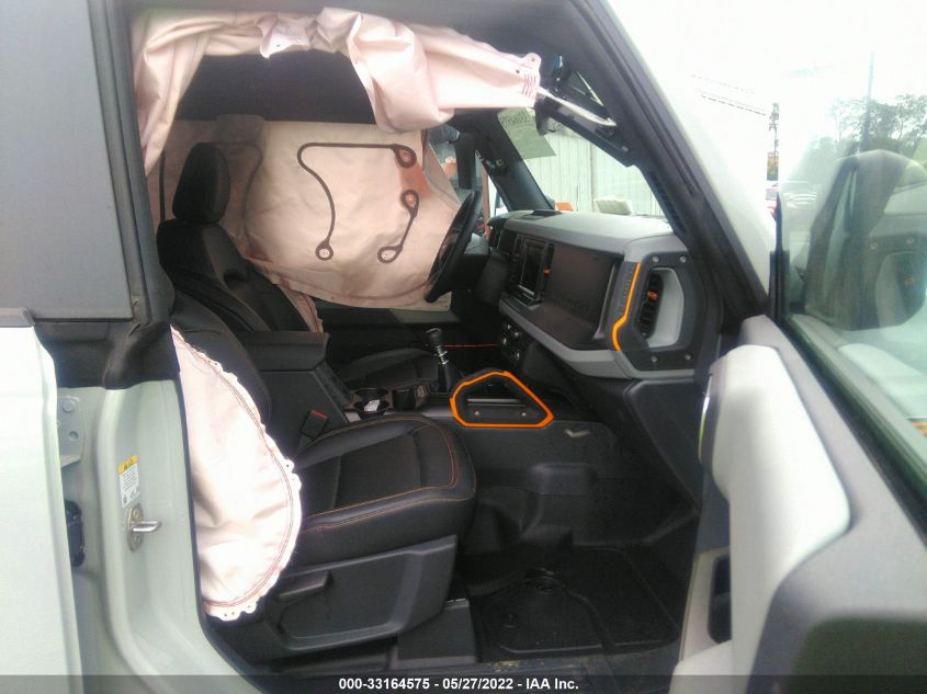 2021 FORD BRONCO BASE/BIG BEND 1FMEE5DH5MLB00275