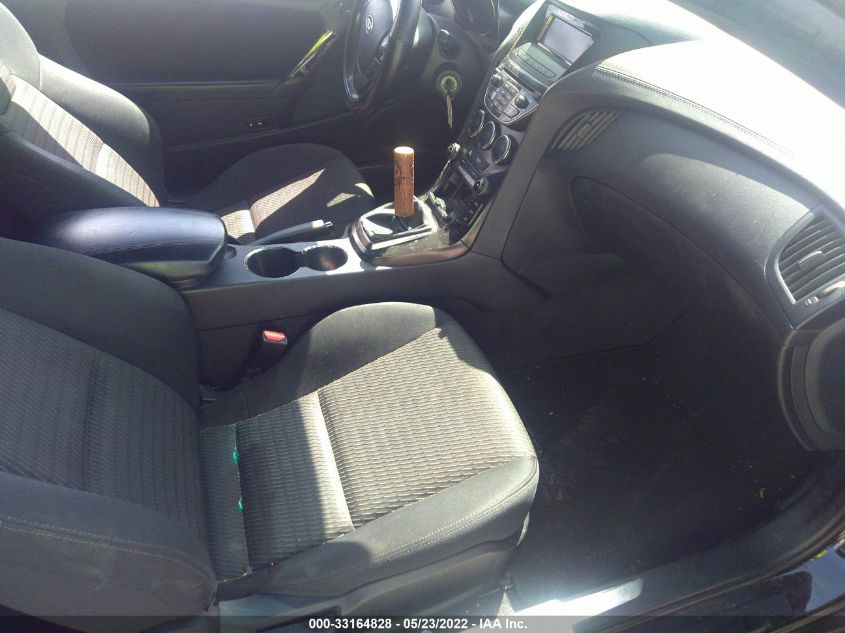 2013 HYUNDAI GENESIS COUPE 2.0T KMHHT6KD6DU109523
