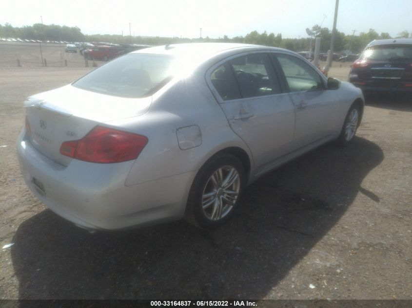2013 INFINITI G37 SEDAN X JN1CV6AR3DM766580