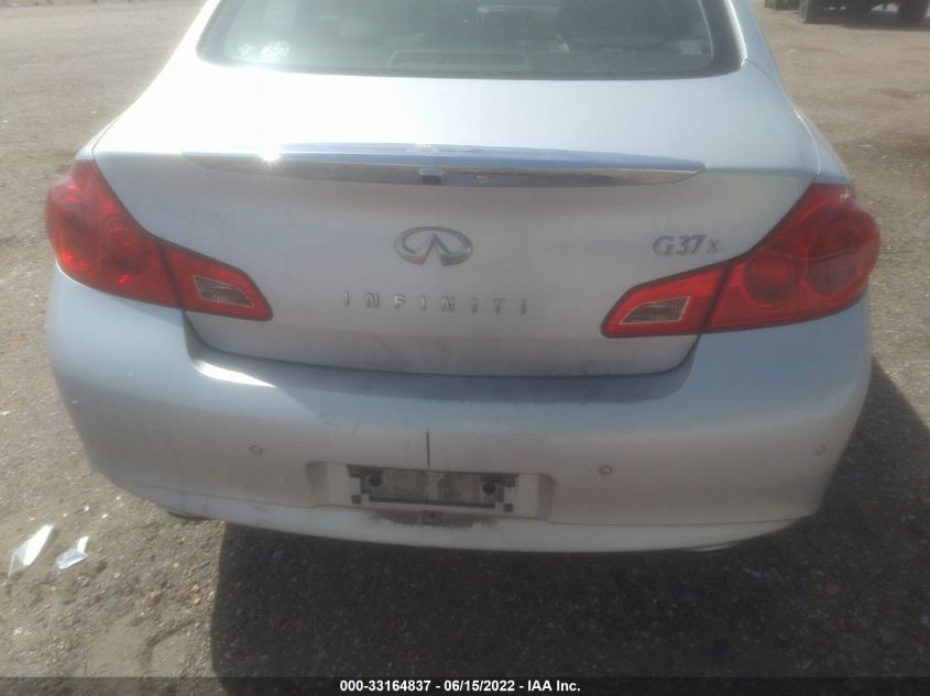 2013 INFINITI G37 SEDAN X JN1CV6AR3DM766580