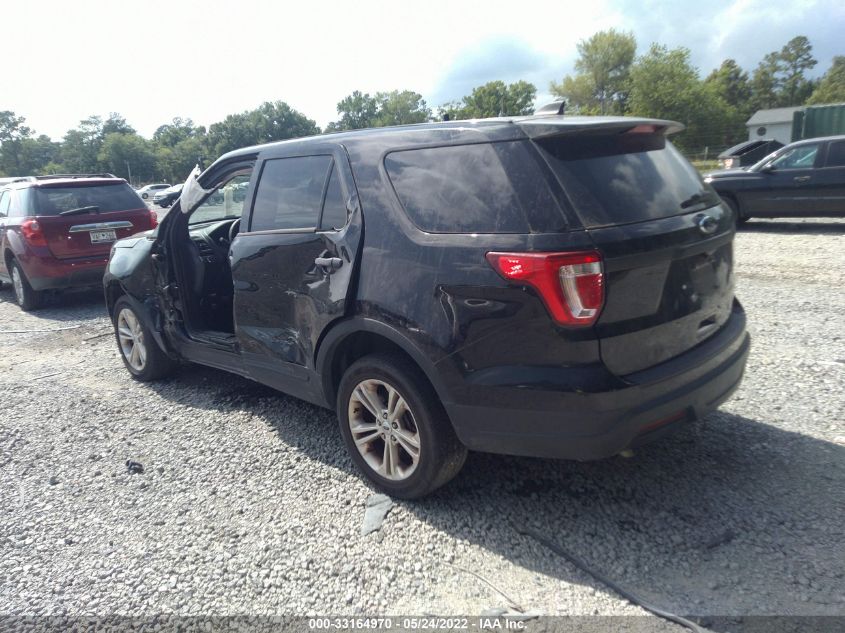 2018 FORD POLICE INTERCEPTOR 1FM5K8AR2JGC95313