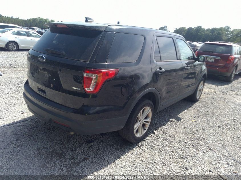 2018 FORD POLICE INTERCEPTOR 1FM5K8AR2JGC95313