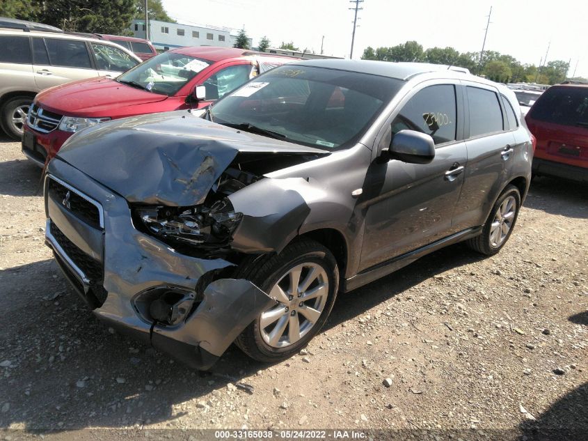 2015 MITSUBISHI OUTLANDER SPORT ES 4A4AP3AU4FE015317