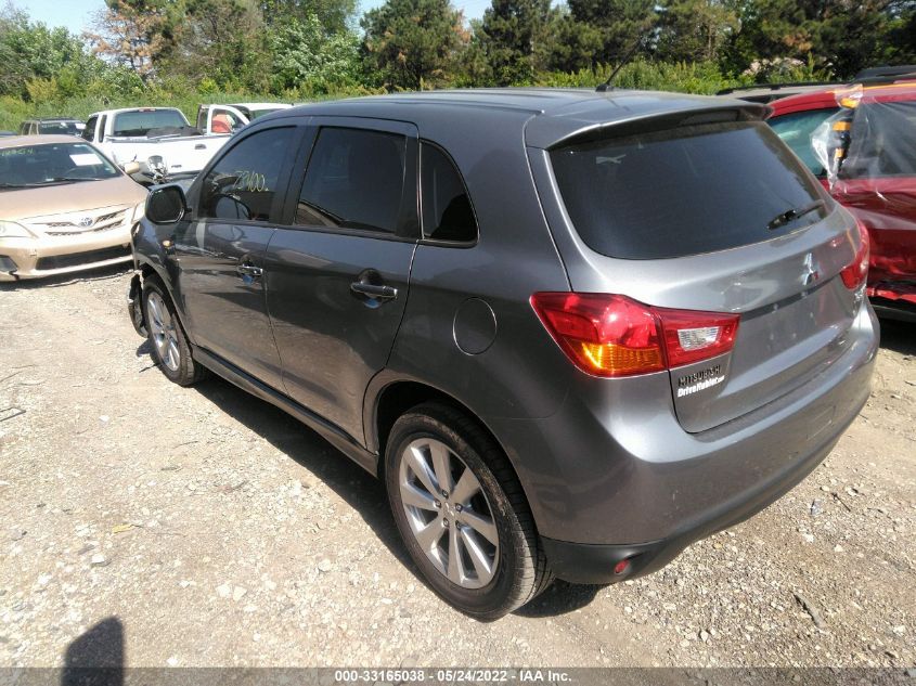 2015 MITSUBISHI OUTLANDER SPORT ES 4A4AP3AU4FE015317