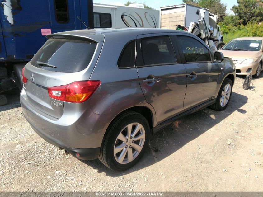 2015 MITSUBISHI OUTLANDER SPORT ES 4A4AP3AU4FE015317