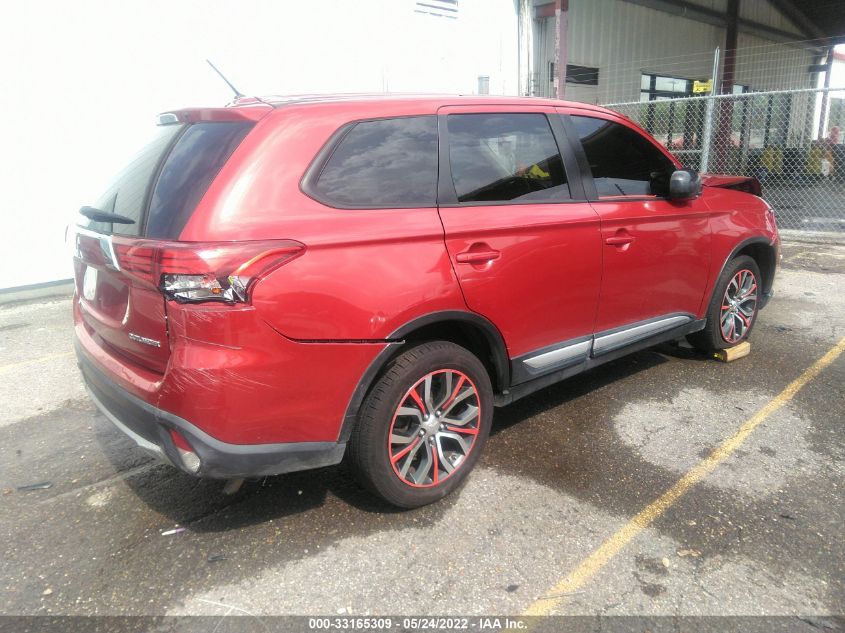2016 MITSUBISHI OUTLANDER ES JA4AD2A33GZ047861