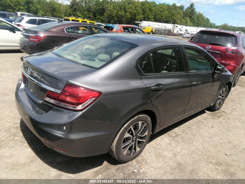 2013 HONDA CIVIC SDN EX 19XFB2F86DE261921