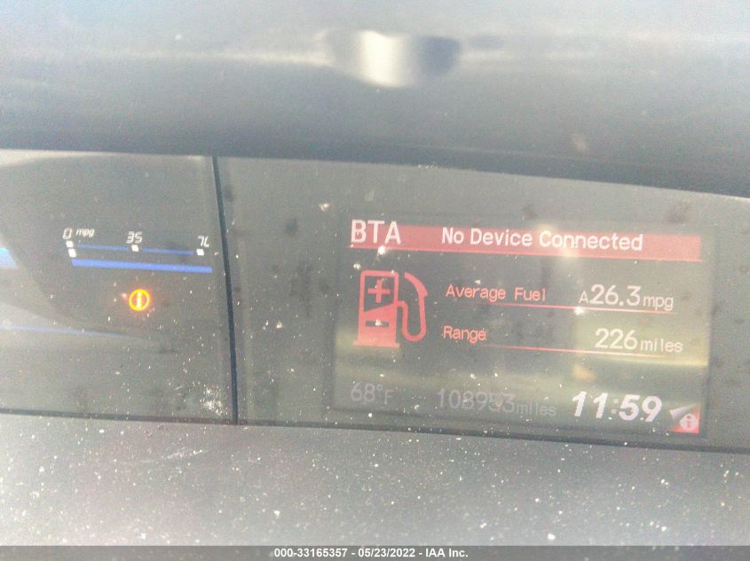 2013 HONDA CIVIC SDN EX 19XFB2F86DE261921