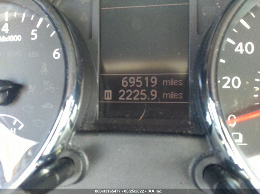 2014 NISSAN ROGUE SELECT S JN8AS5MV3EW717583
