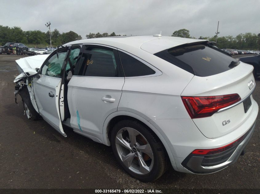2021 AUDI Q5 SPORTBACK PREMIUM WA14ABFY4M2104518