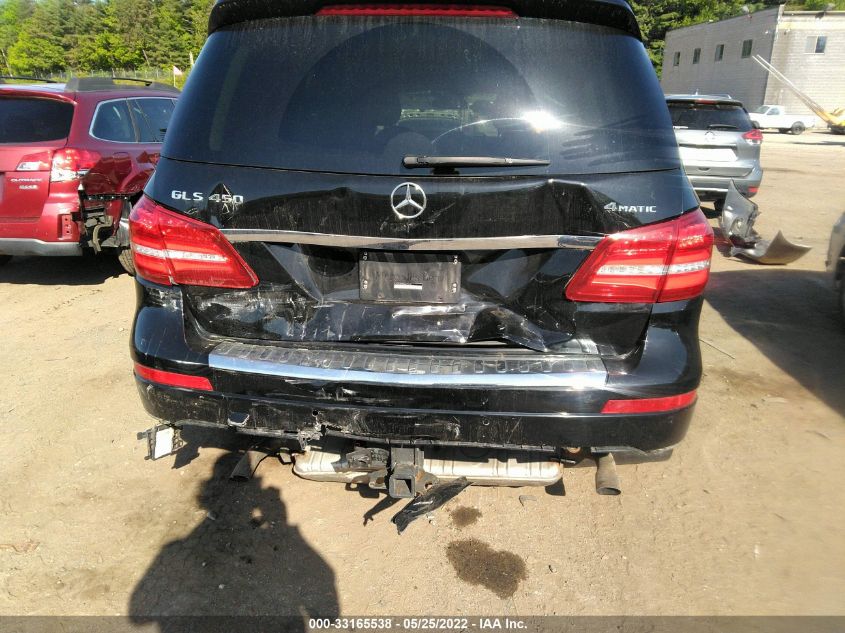 2017 MERCEDES-BENZ GLS GLS 450 4JGDF6EE9HA823101