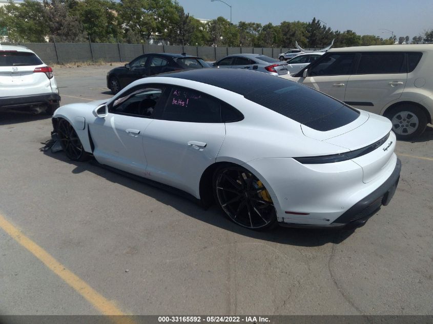 2020 PORSCHE TAYCAN TURBO WP0AC2Y19LSA70337