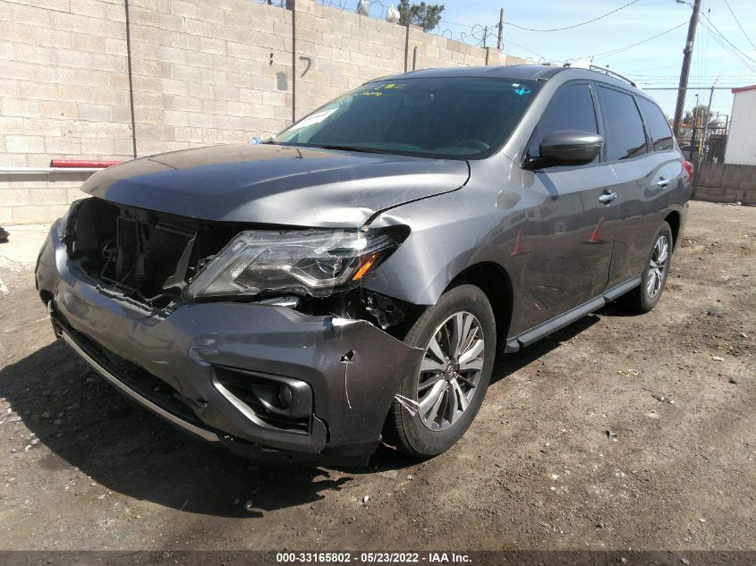 5N1DR2MN3KC611887 Nissan Pathfinder SV 2