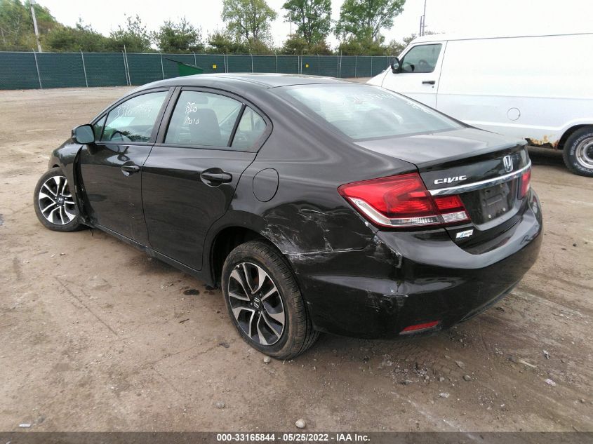 2013 HONDA CIVIC SDN EX 19XFB2F83DE047596